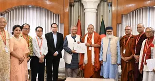 বুদ্ধপূর্ণিমা উপলক্ষে বৌদ্ধ ধর্মাবলম্বীদের প্রধান উপদেষ্টার শুভেচ্ছা